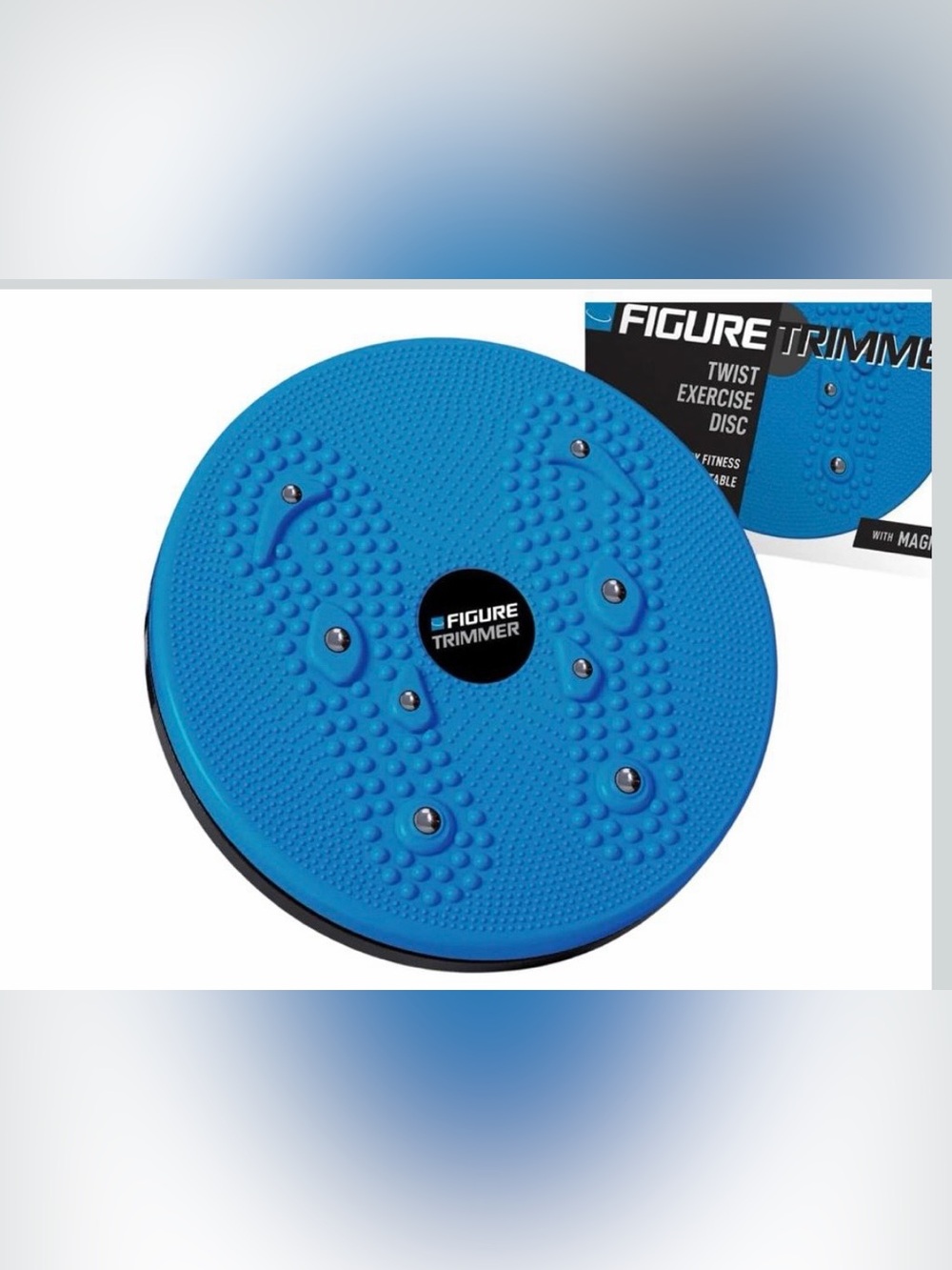 Daiwa Felicity Figure Trimmer Ab Twister Board, Blue